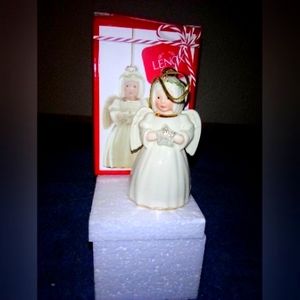 Lenox angel ornament